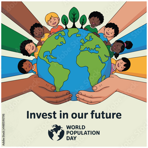 World Population Day flyer image 5.eps