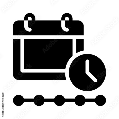 storytelling glyph icon