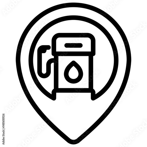 Gas Station Icon