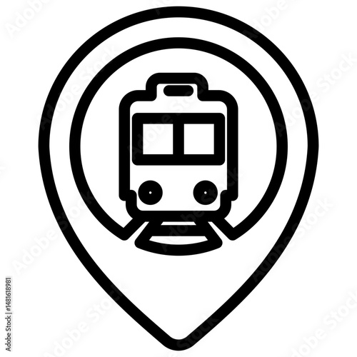 Train Station Icon