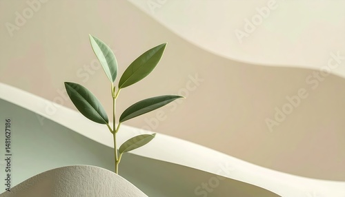 Resilient plant life, a symbol of nature's tenacity in rocky terrain resilient