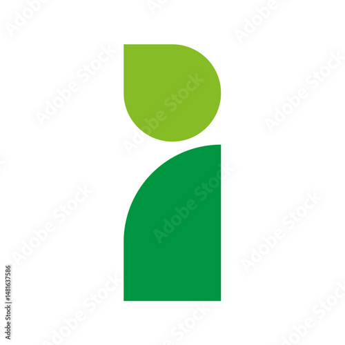 Free Download Letter I logo icon design template - GFXLoad