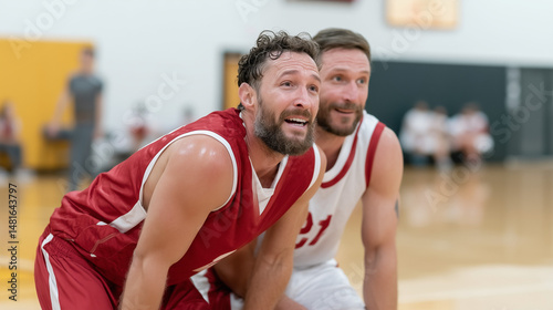 Intense Basketball Moment: ...
