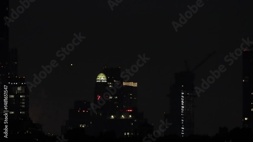 Fireworks in New York city