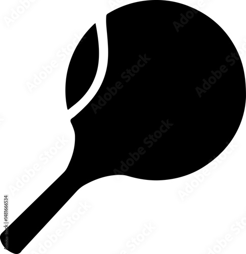 Tennis Serve Silhouette vector