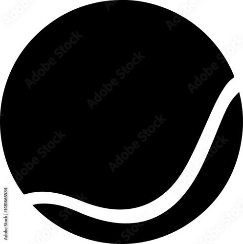 Tennis Serve Silhouette vector
