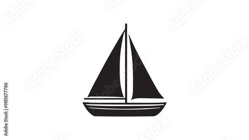 Sailboat line art