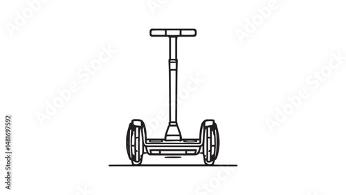 Segway line art