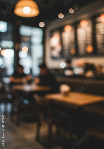 Blurred Photo of Cafe Resta...