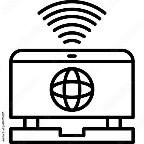 Digital Nomad Icon