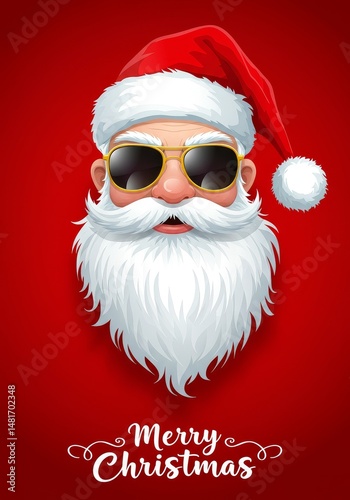 Illustration of Santa Claus...