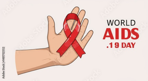 Illustration Of World Aids ...