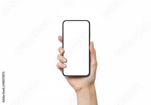 Photo Hand Holding Smartpho...