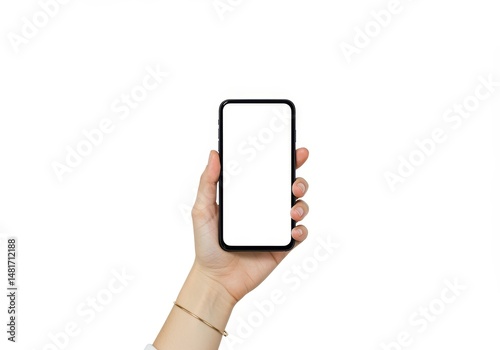 Photo Hand Holding Smartpho...