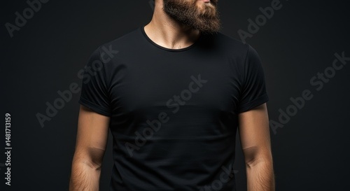 Photo Man in Black Shirt on...