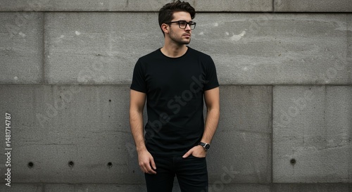 Photo of a Stylish Man in B...