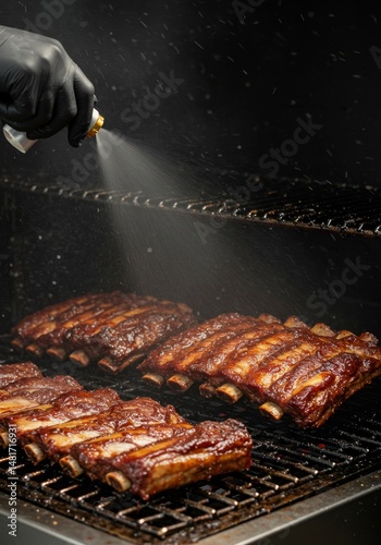 Photo of Barbecue Ribs Bein...