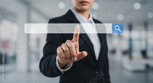 Photo of Businesswoman Usin...