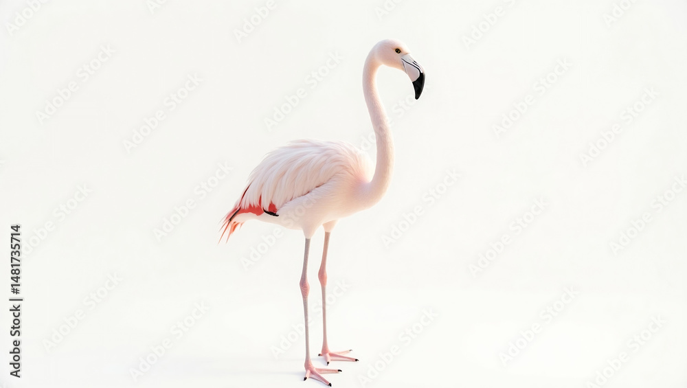 Fototapeta premium Fascinating Flamingos: Facts, Habitat, Behavior & Unique Features