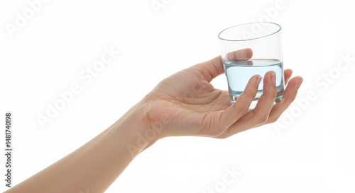 Photo of Hand Holding A Gla...