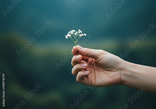 Photo of Hand Holding Delic...