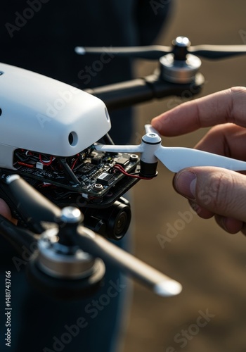 Photo of Hand Repairing Whi...