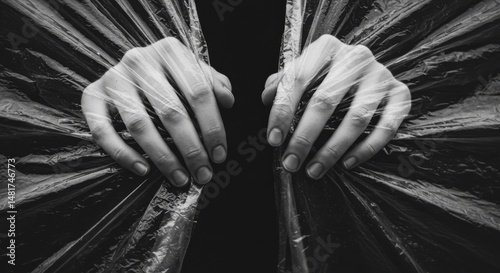 Photo of Hands Gripping Pla...