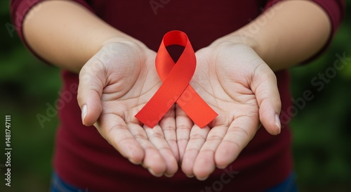 Photo of Hands Holding Red ...