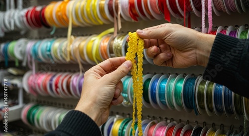 Photo of Hands Selecting Ye...
