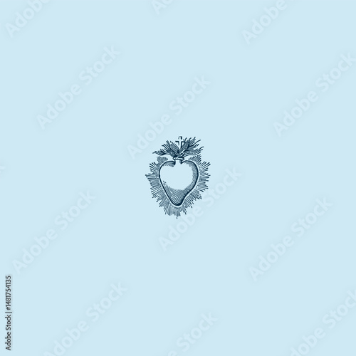 THESE HIGH QUALITY SACRED HEART JESUS VECTOR FOR USING VARIOUS TYPES OF DESIGN WORKS LIKE T-SHIRT, LOGO, TATTOO AND HOME WALL DESIGN