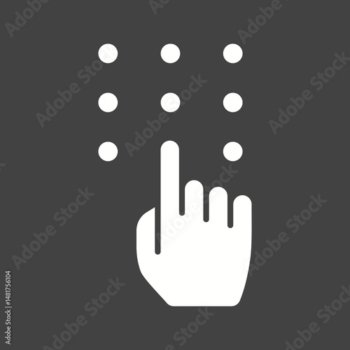 Dial Phone icon vector image. Suitable for mobile apps, web apps and print media.