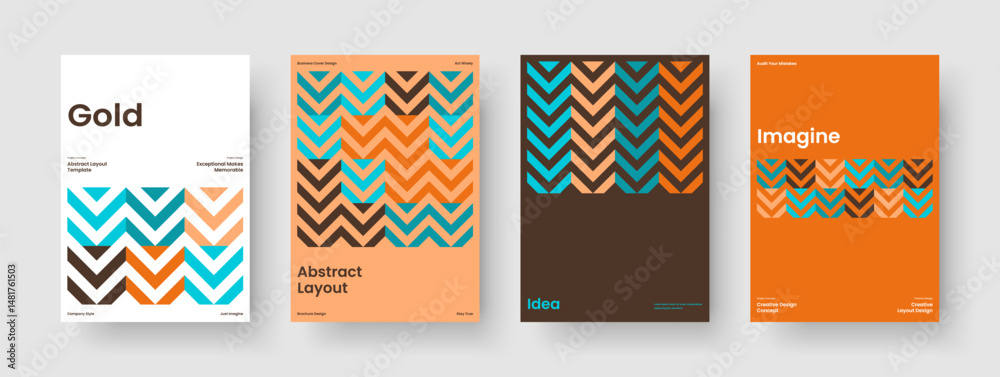 Obraz premium Modern Report Design. Creative Background Layout. Abstract Banner Template. Flyer. Poster. Business Presentation. Book Cover. Brochure. Notebook. Pamphlet. Leaflet. Brand Identity. Magazine