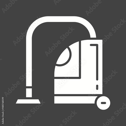 Vaccum Cleaner icon vector image. Suitable for mobile apps, web apps and print media.