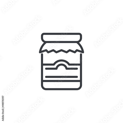 Food Preserves line icon
