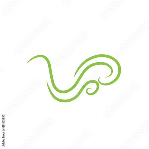 green organic wind
