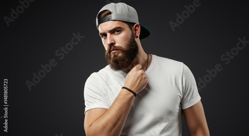 Photo Portrait of Bearded M...