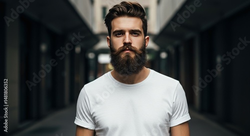 Photo Portrait of Bearded M...