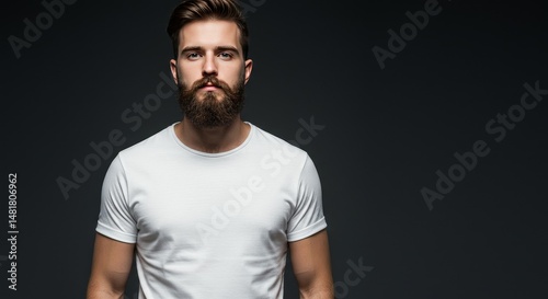 Photo Portrait of Serious B...
