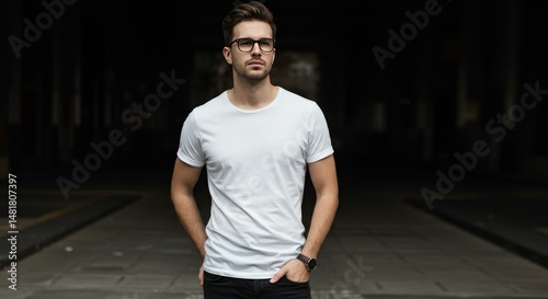 Photo Portrait Of Young Man...