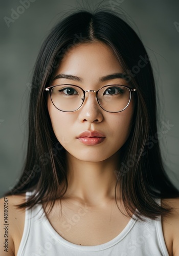 Photo Portrait Young Asian ...