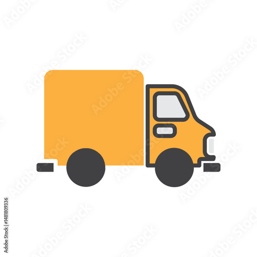 delivery truck color