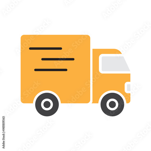 delivery truck color