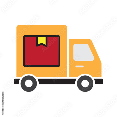delivery truck color