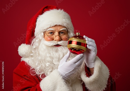 Portrait of Santa Claus Hol...