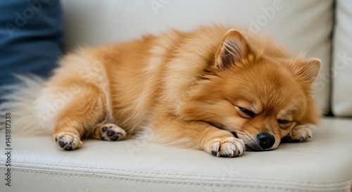 Photo of Sleeping Pomerania...