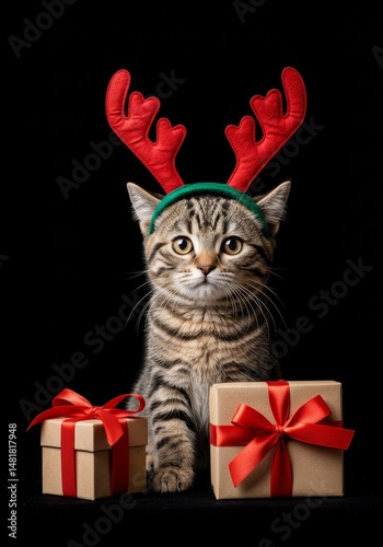 Photo of Tabby Kitten with ...