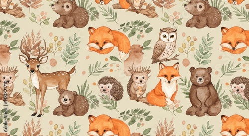 Pixel Art Seamless Pattern ...