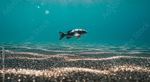 Underwater Photo of Fish Sw...