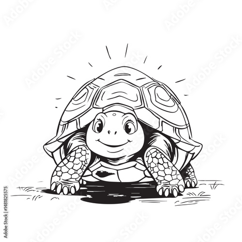 turtle with a turtle