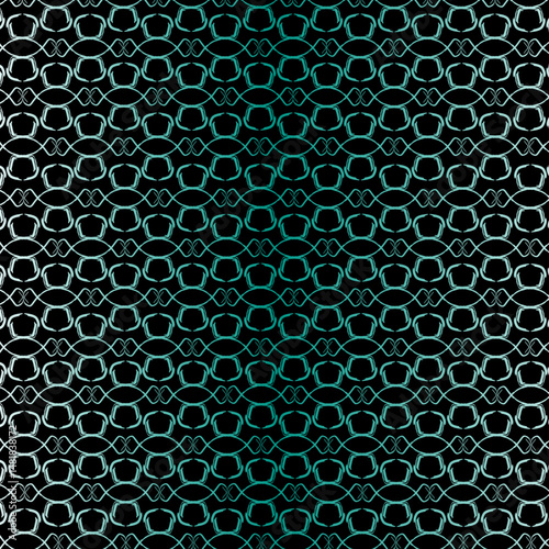 seamless pattern with metal grid